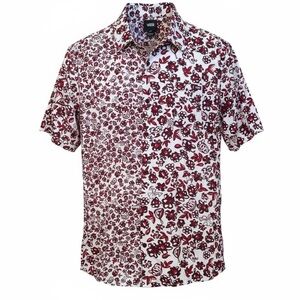 Vans Button Down Shirt Classic Fit Micro Dazed Floral Men’s Large